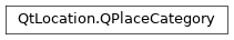 Inheritance diagram of PySide2.QtLocation.QPlaceCategory